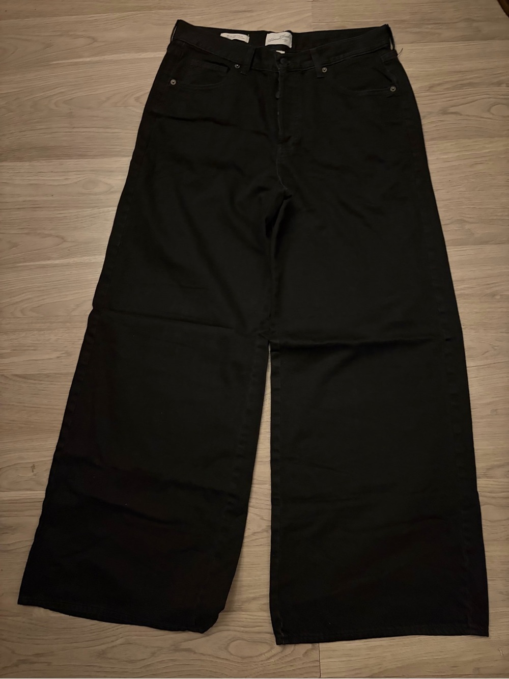 Women’s Black Wide-Leg Pants